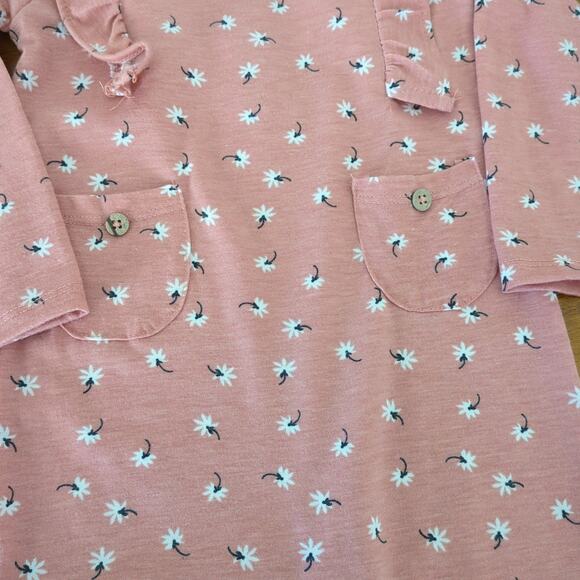 Girl pink pant romper with headband 24M New - Picture 4 of 6